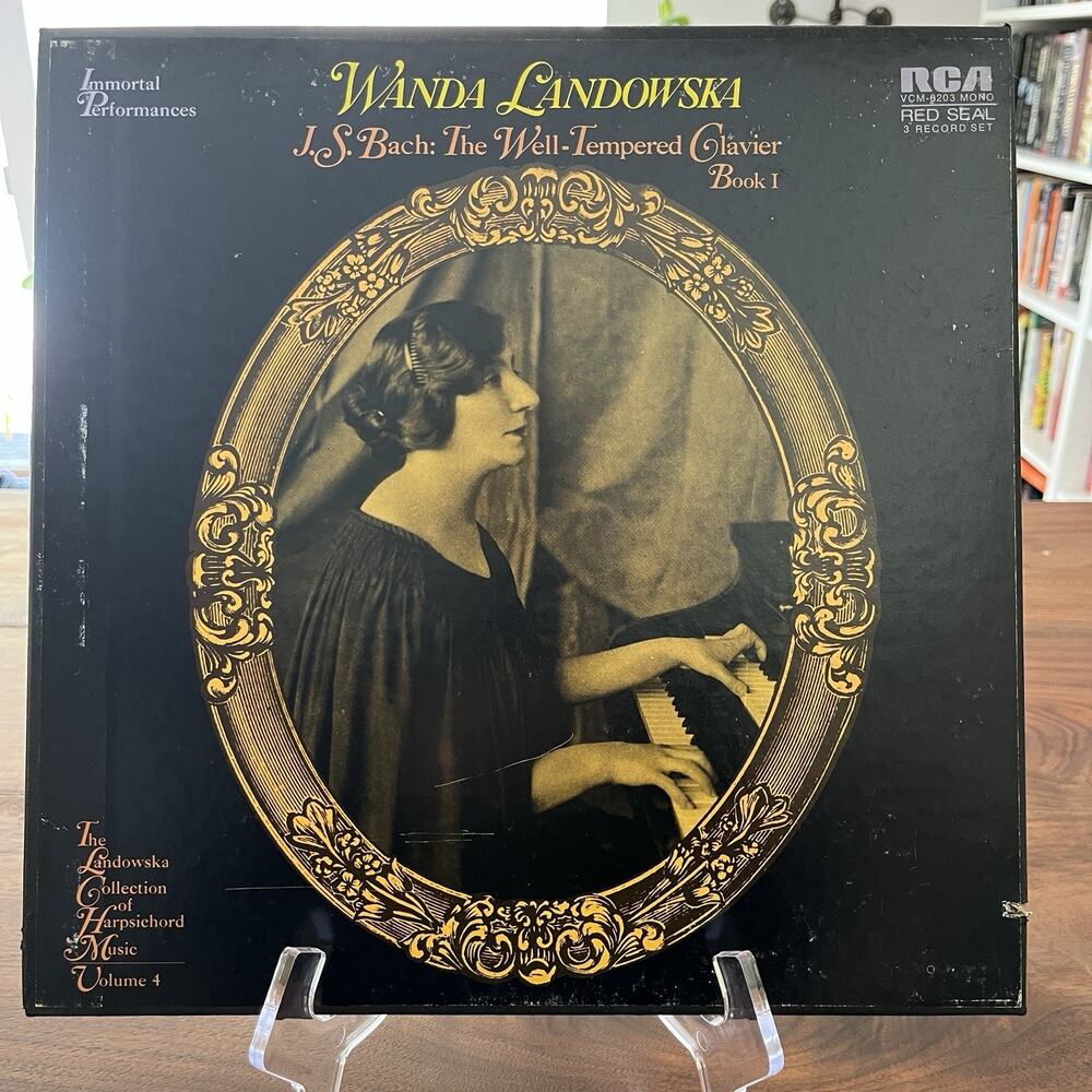 Wanda Landowska J.S. Bach The Well-Tempered Clavier Book 1, 3xLP Box Set RCA